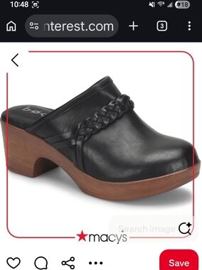 b.o.c. Journi Black Comfort Clogs